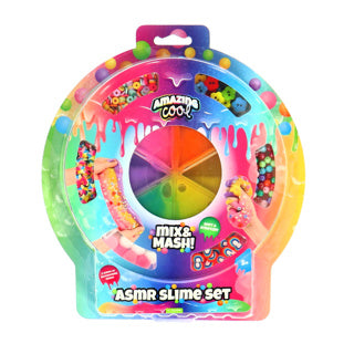 Incroyable ensemble de mélange de slime licorne cool wheel | 6 pièces