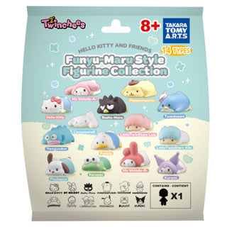 Figurines de style Sanrio funyu-maru assorties | 24 pièces