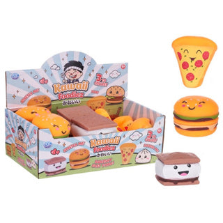 Imp kawaii foodiez squishy fast food 3 asst | 12 pièces