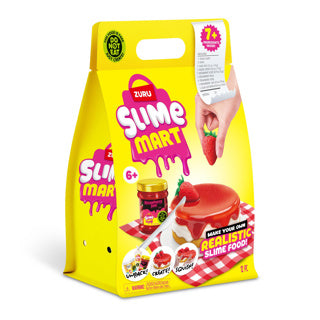 Slime Mart sac de courses dessert 4 assortis | 12 pièces