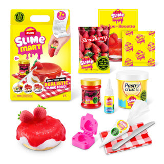 Slime Mart sac de courses dessert 4 assortis | 12 pièces
