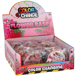 Fleurs changement de couleur 36 pièces assorties | 36 pièces