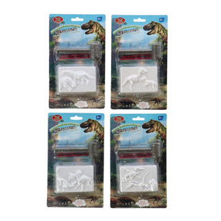 Dino Fossil Dring Out 4 Assorti