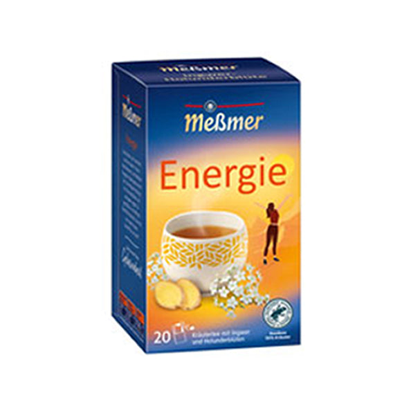 Messmer energie ingwer holunderblute 20 x 2 gr (5 pièces)