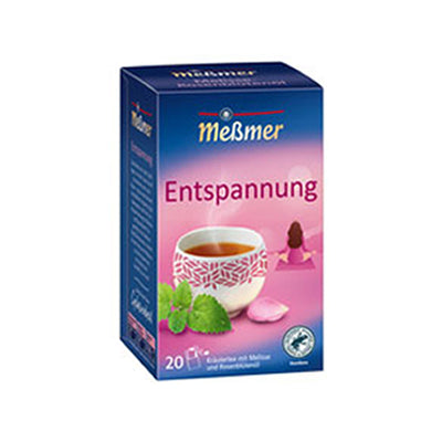 Messmer entsp mélisse roseblutenol 20x 2gr (5 pièces)