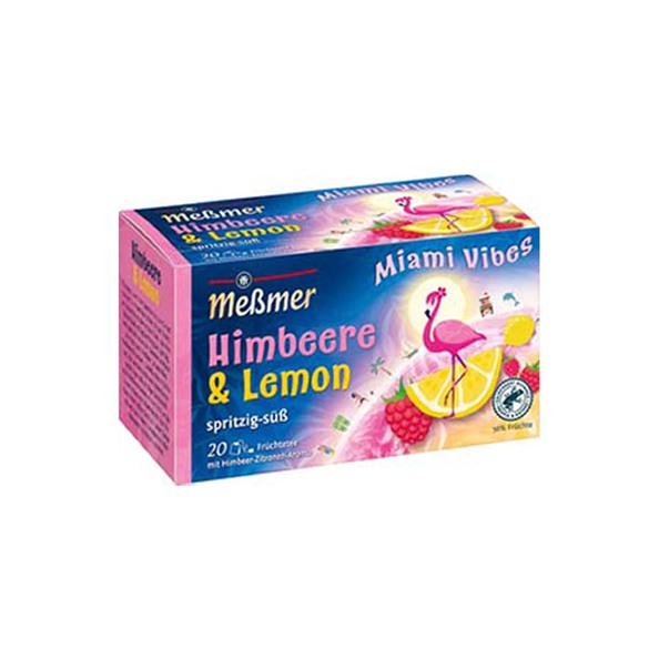 Messmer himbeere citron miami vibes 20x 2,50gr (10 pièces)