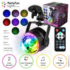 Partyfun lumières disco lumière kaléidoscope LED multi couleur