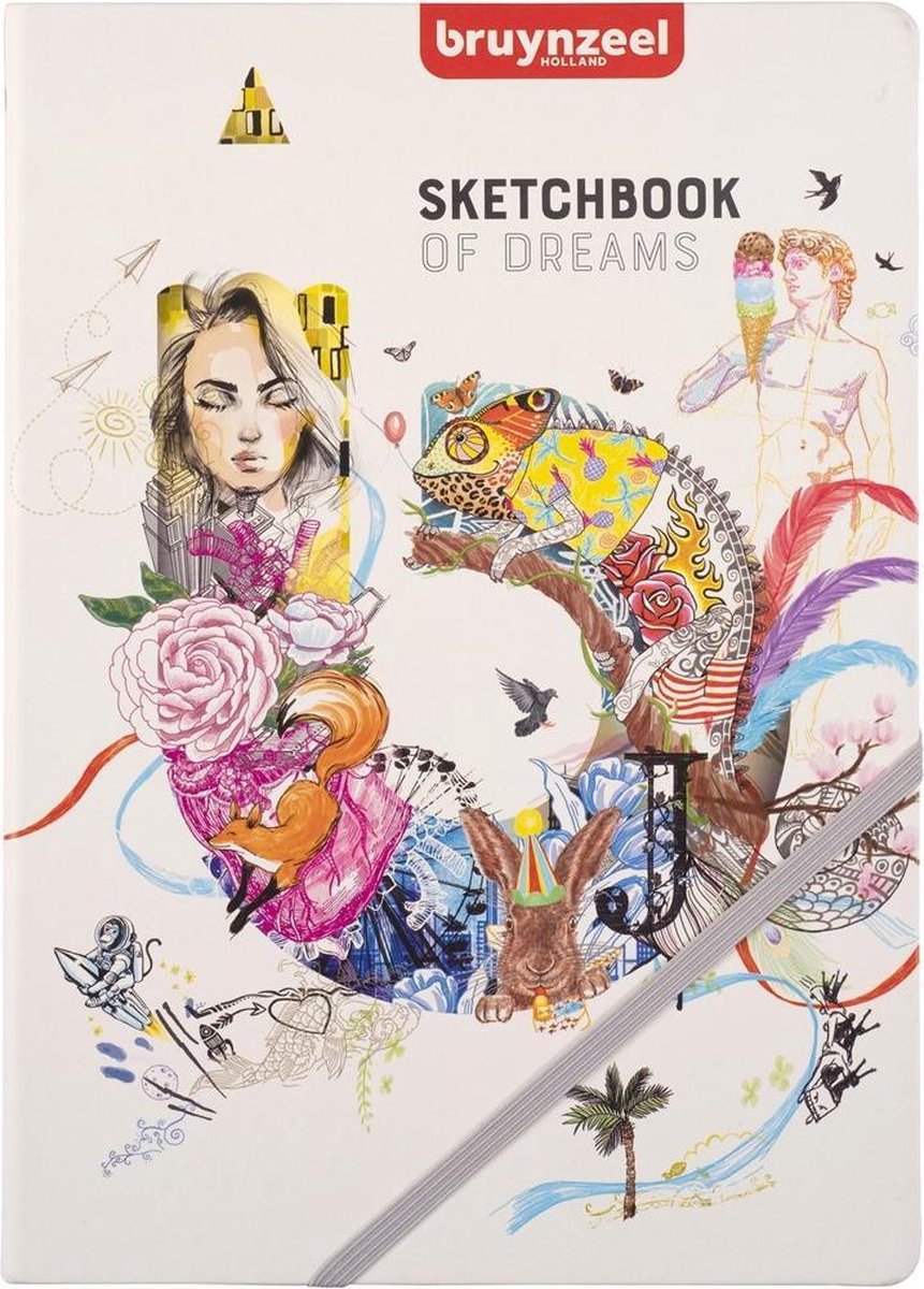Bruynzeel Creatives Sketch Notebook A4 140 g M 8 Abandon