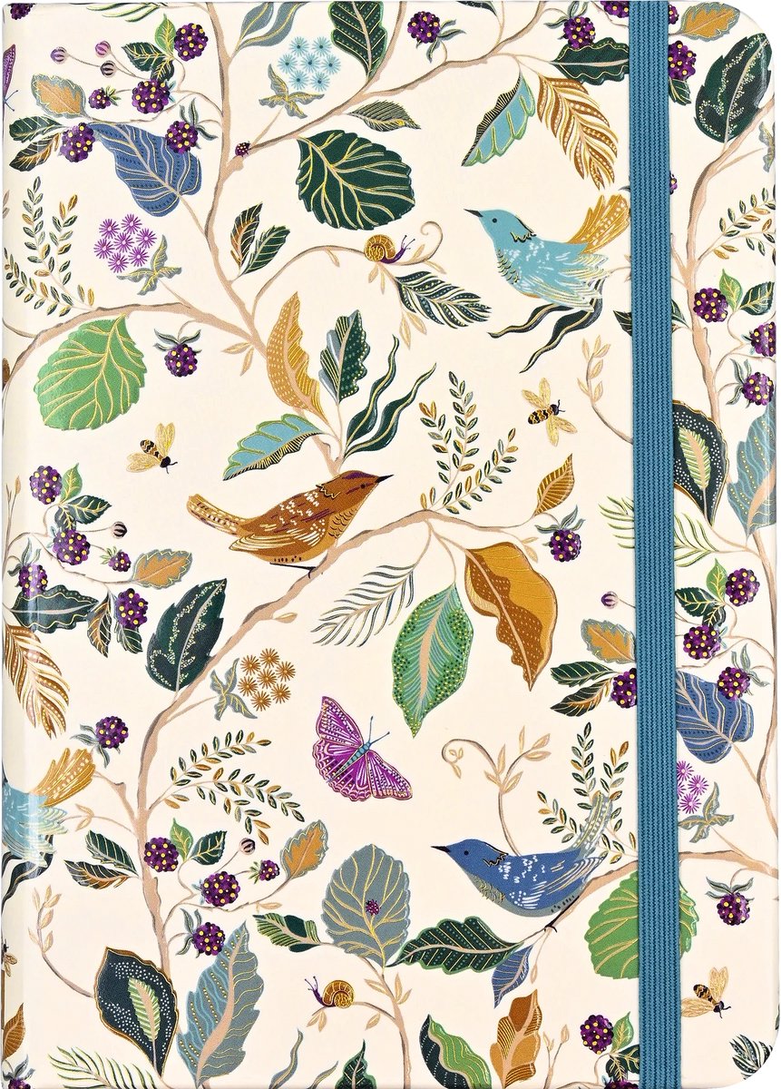 Peter Pauper carnet compact oiseaux et baies