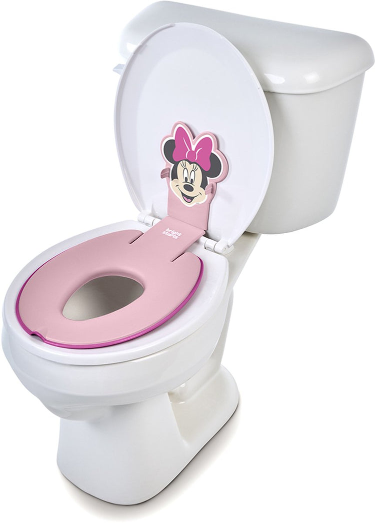 Bright Starts réducteur de toilettes Minnie Mouse Flip Sit - - à partir de 18 mois