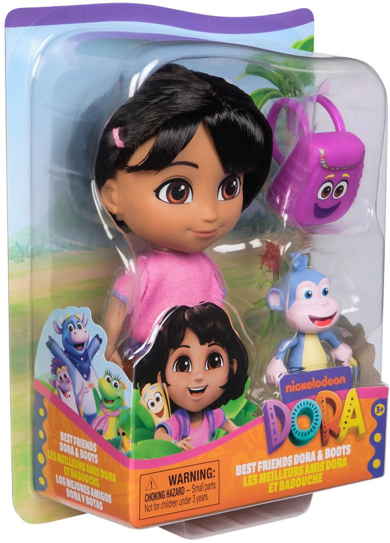 Dora Pop 15 cm avec sac à dos et bottes