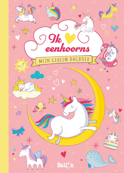 Éditeur standard mon journal secret - licornes