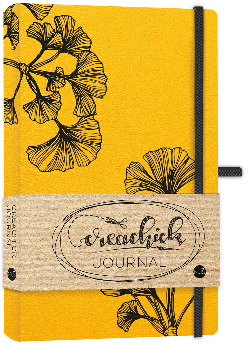 Bullet journal Creachick jaune