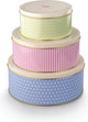 Tala originals - set de boîtes à biscuits - 3 boîtes à biscuits hermétiques - pastel - pour biscuits, tartes - empilables durables - avec couvercle de fermeture