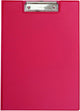 Porte-bloc Maul a4 debout en PVC avec passant pour stylo rouge