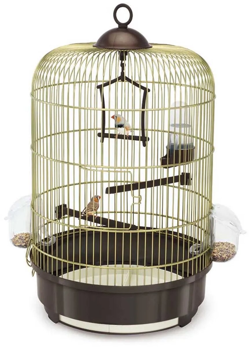 Imac milly 33x48 cm cage à oiseaux or
