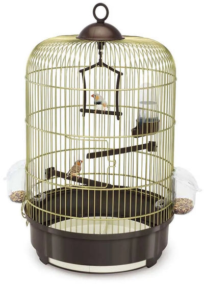 Imac milly 33x48 cm cage à oiseaux or