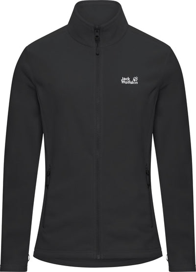 Jack wolfskin taunus 100 fz w veste outdoor femme noir