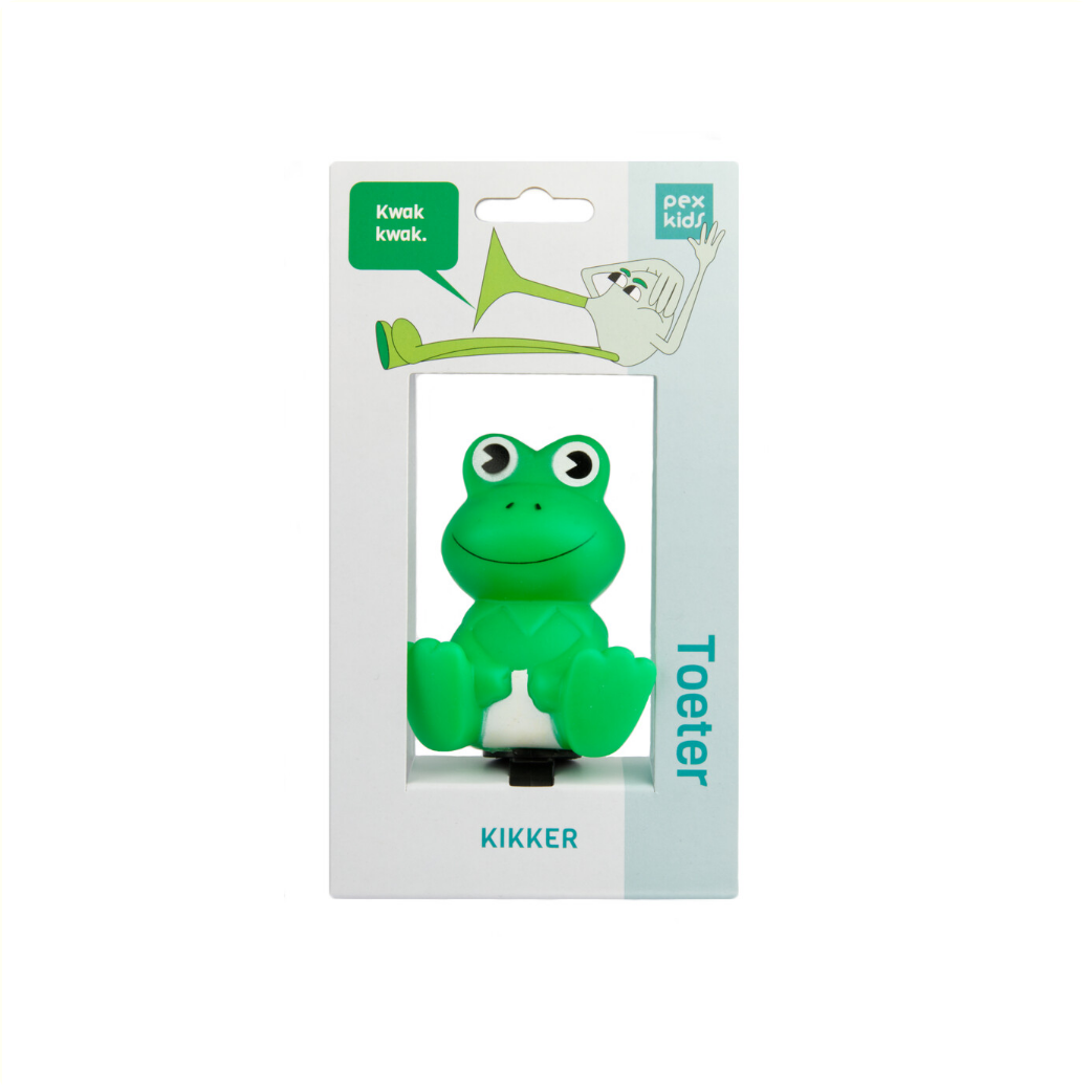 Bicycle Hupe Pexkids Frosch - Green