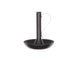 Hbx natural living chandelier métal d20.0h23.0 noir