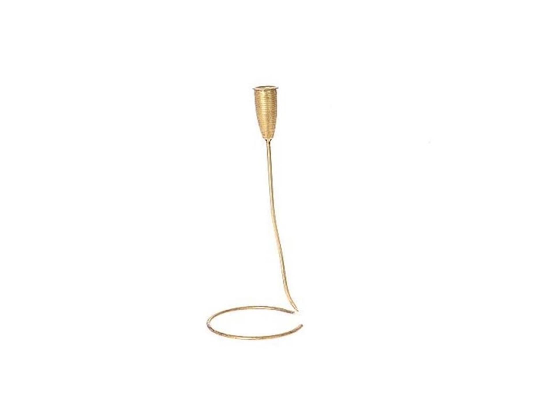 Hbx chandelier natural living astan métal 11,5xh38,3cm or