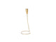 Hbx chandelier natural living astan métal 11,5xh38,3cm or