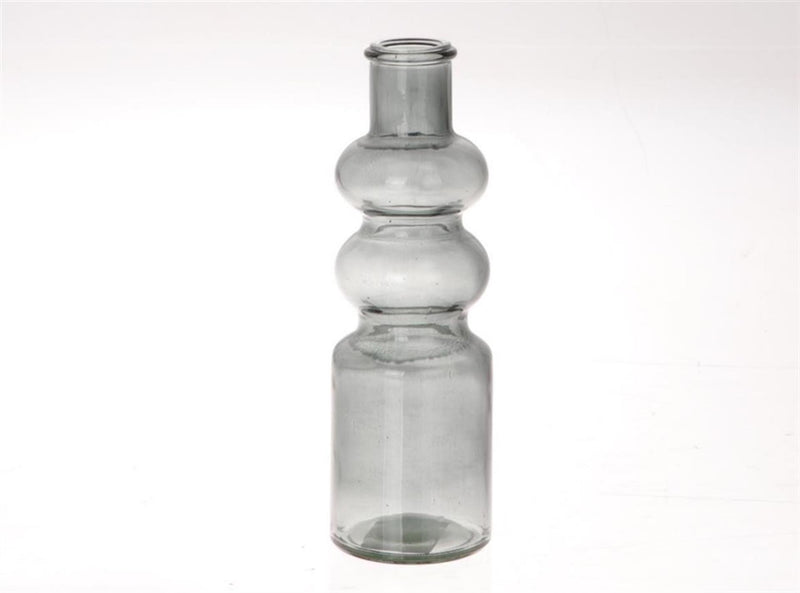 Hbx vase vivant naturel gina ø7x22cm anthracite clair