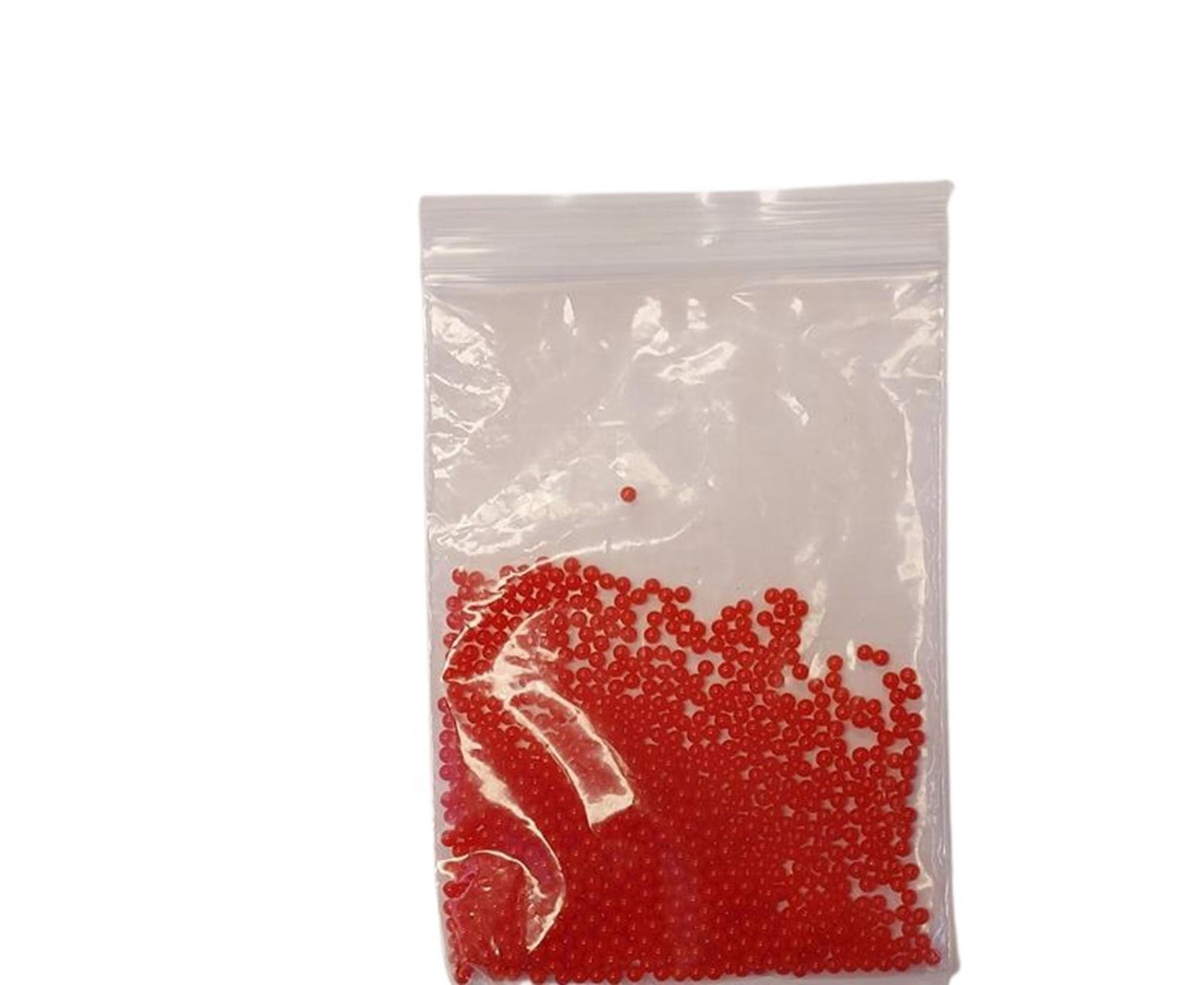 Perles d'eau vive naturelles HBx rouge sachet de 15gr