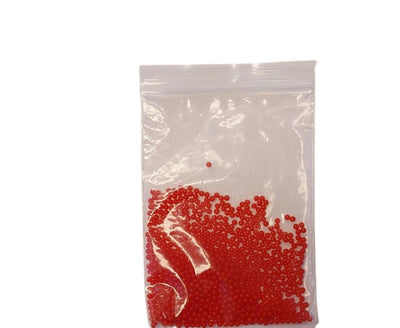 Perles d'eau vive naturelles HBx rouge sachet de 15gr
