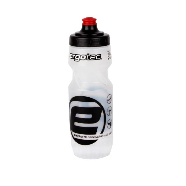 Ergotec bidon 750 ml blanc transparent