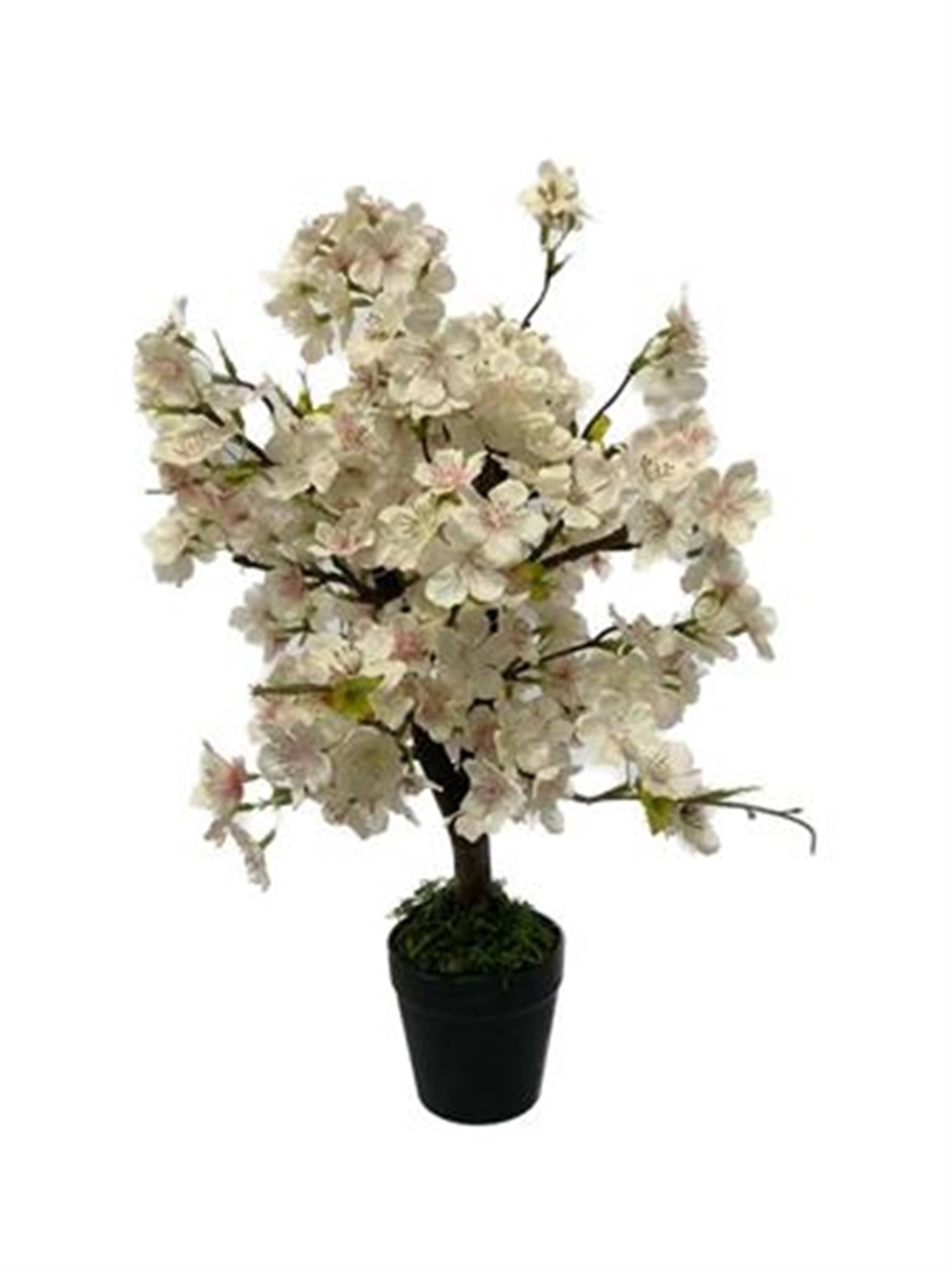 HBx plante artificielle vivante naturelle cerisier 40cm