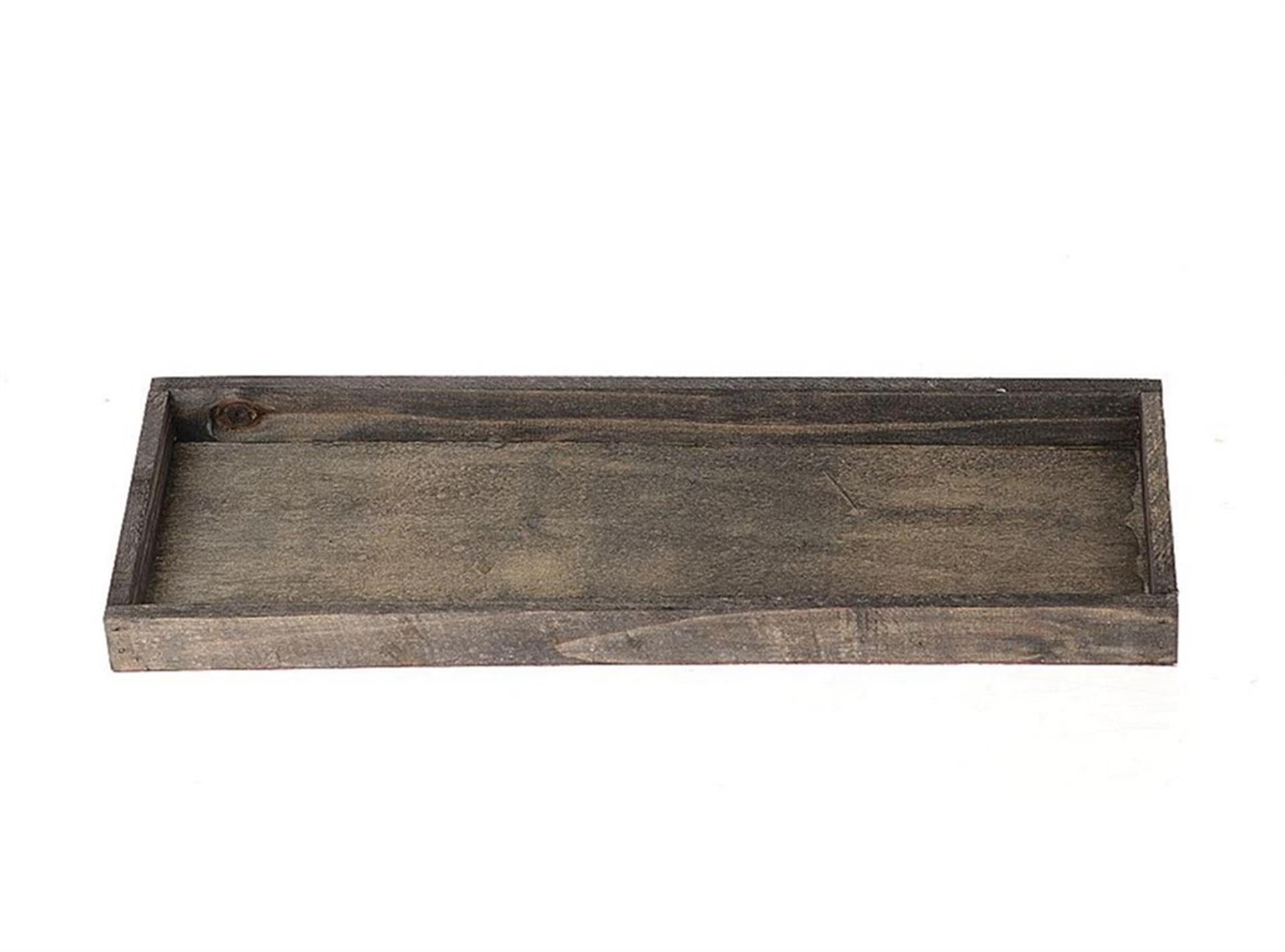 HBx plateau de vie naturel firmiana 20x60cm noir