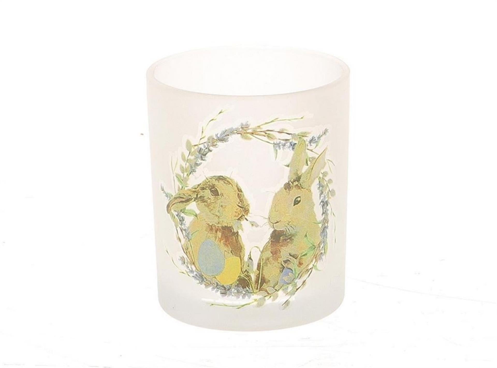 Hbx natural living photophore lapin dia.7x8.2cm