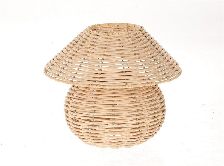 Hbx lanterne vivante naturelle roseau en forme de lampe 26,5x22cm