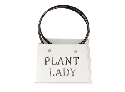 Pot de fleur vivant naturel HBx, plantlady en métal