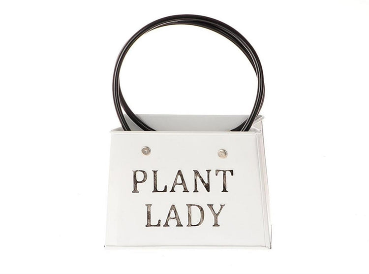 Pot de fleur vivant naturel HBx, plantlady en métal