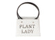 Pot de fleur vivant naturel HBx, plantlady en métal