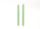 HBx natural living bougie de dîner flamme LED 24,5cm vert