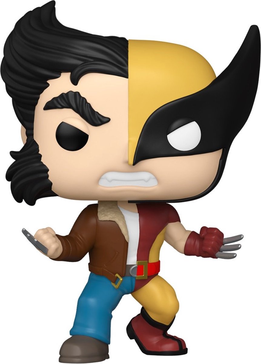 Funko pop split : merveille - logan wolverine pop #1433