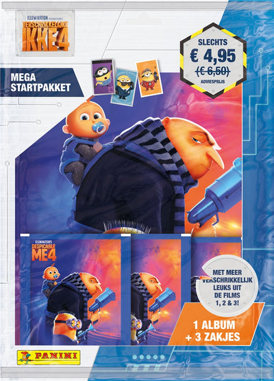 Panini Moi, moche et méchant 4 - pack de démarrage d'autocollants