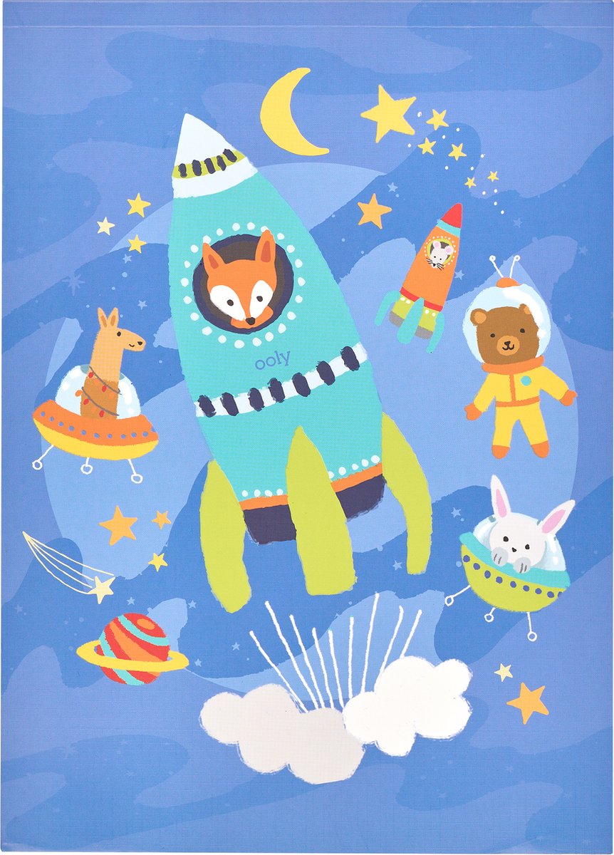 Ooly doodle pad duo carnet de croquis créatures de l'espace