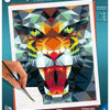 Ravensburger Creart peinture au numéro Polygon Tiger