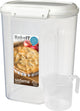 Boîte de rangement Sistema bake it avec tasse à mesurer 230x176x132mm (3,25 litres)