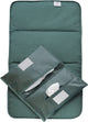 Ensemble à langer Kipkep - vert apaisant - matelas à langer et pochette à couches - vert - matériaux recyclés - lavable - bébé