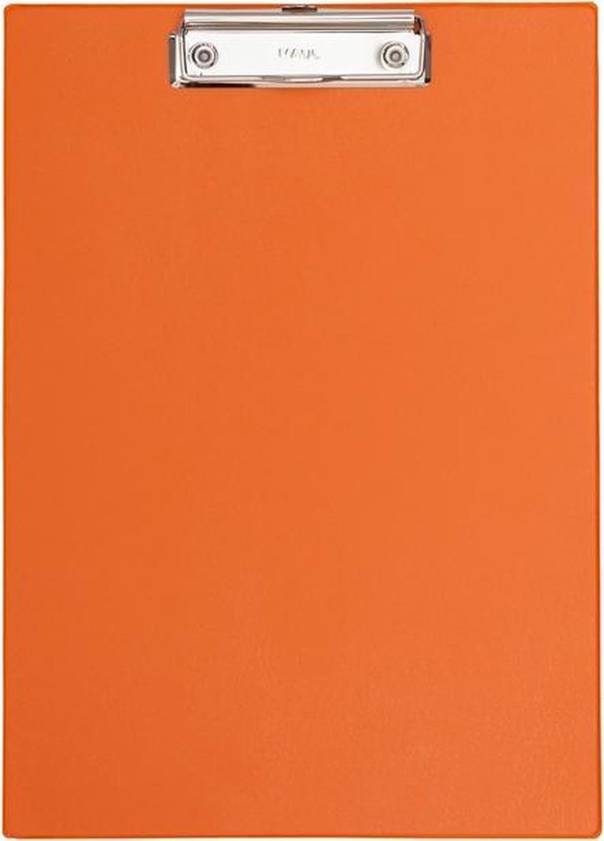 Maul 12 x presse-papiers - a4 portrait - orange fluo - set de valeur