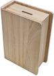 Tirelire en bois Playwood en forme de livre paulownia