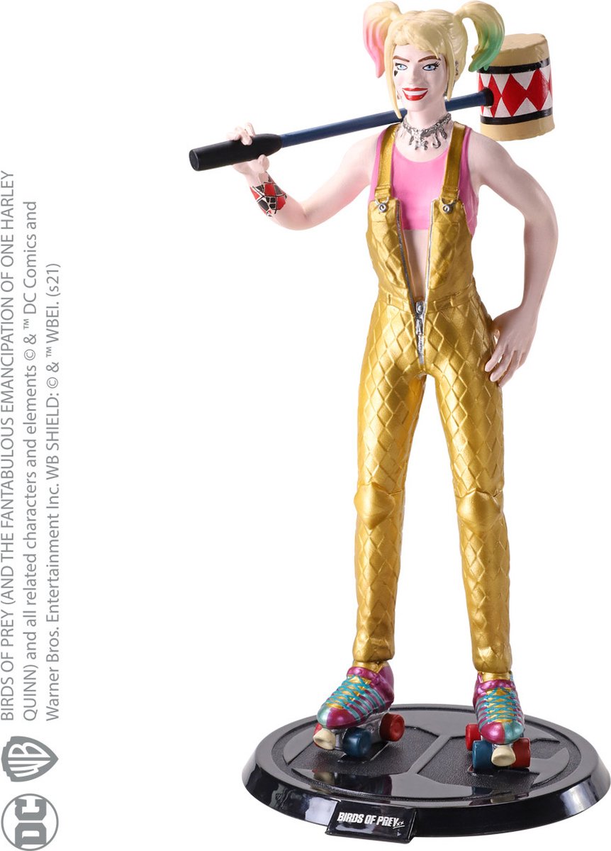 La noble collection DC Comics - Bendyfig - Harley Quinn Birds of Prey (nn4563)