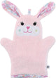 Gant de toilette Zoocchini - Béatrice le lapin rose