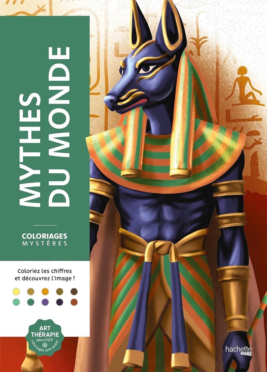 Hachette pratique – coloriages mystères – livre de coloriage – 100 illustra.