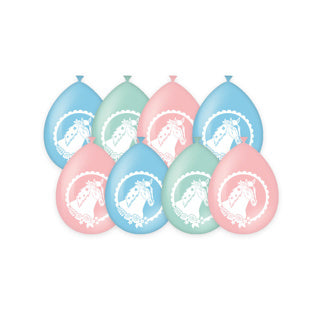 Ballons de fête des chevaux